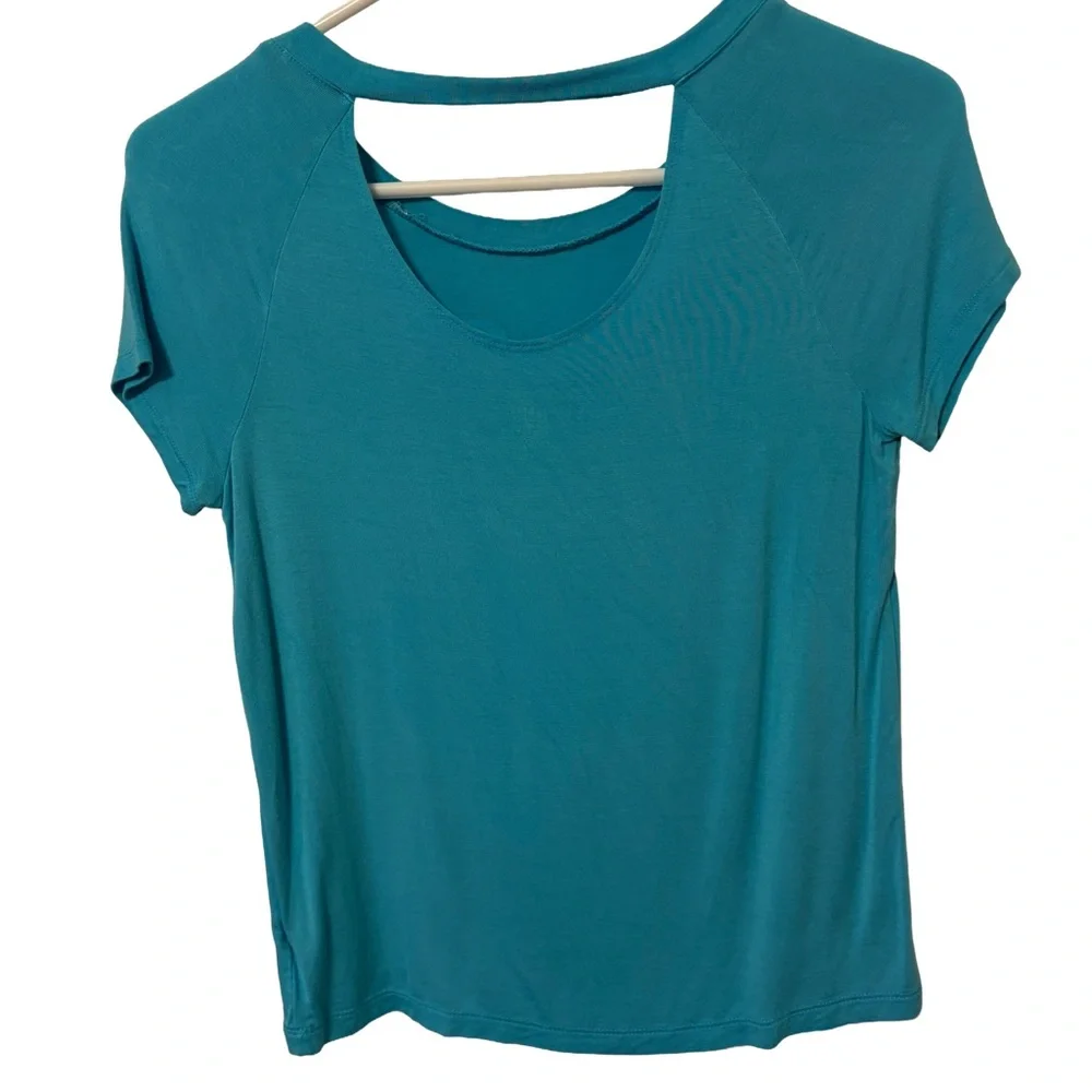 Justice Active Blue Graphic Short Sleeve Tee